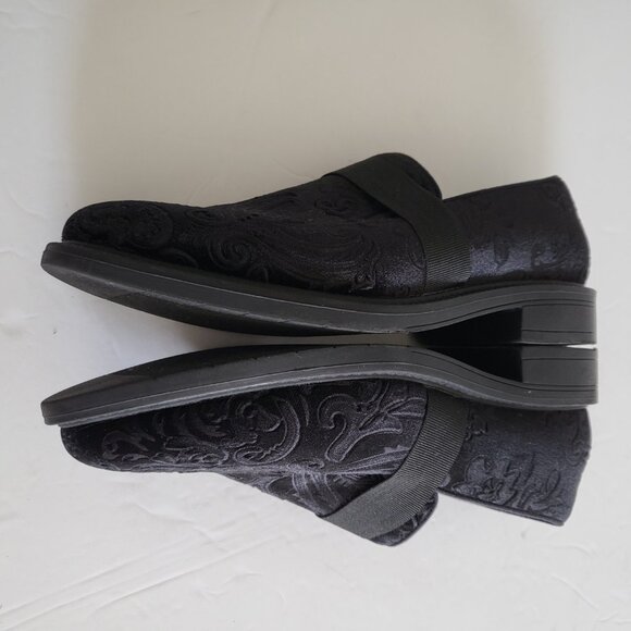 Bruno Marc Dress Shoes Velvet Loafers Mens Size 6.5 Slip On Black - Picture 13 of 15